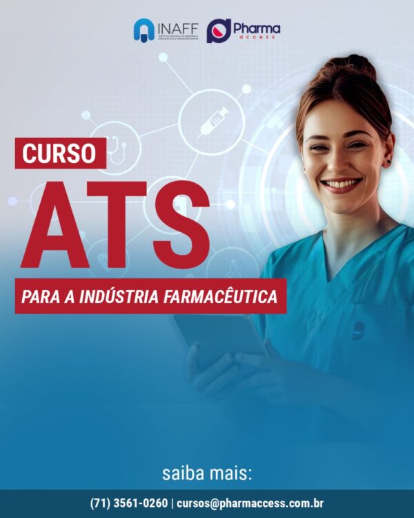INSCRIÇÃO PARA CURSO AVALIAÇÃO DE TECNOLOGIAS EM SAÚDE (ATS) PARA INDÚSTRIA FARMACÊUTICA