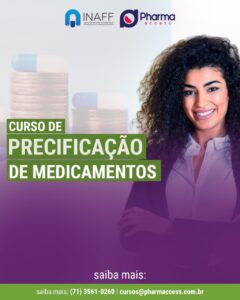 INSCRIÇÃO PARA CURSO PRECIFICAÇÃO DE MEDICAMENTOS